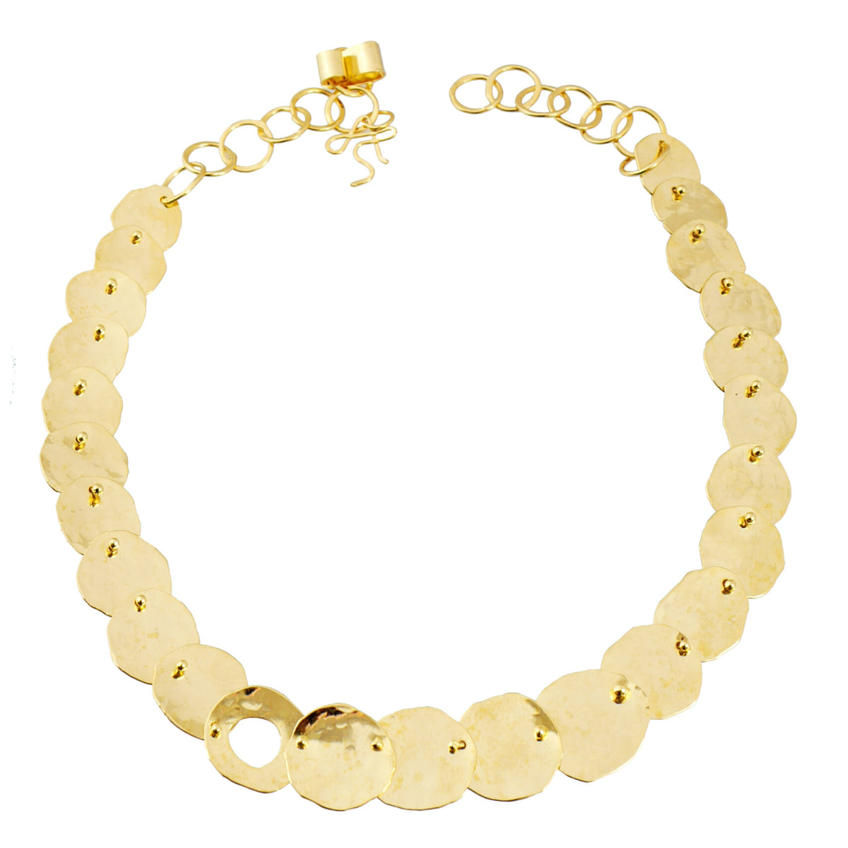 Pepita Link Round Necklace image 0