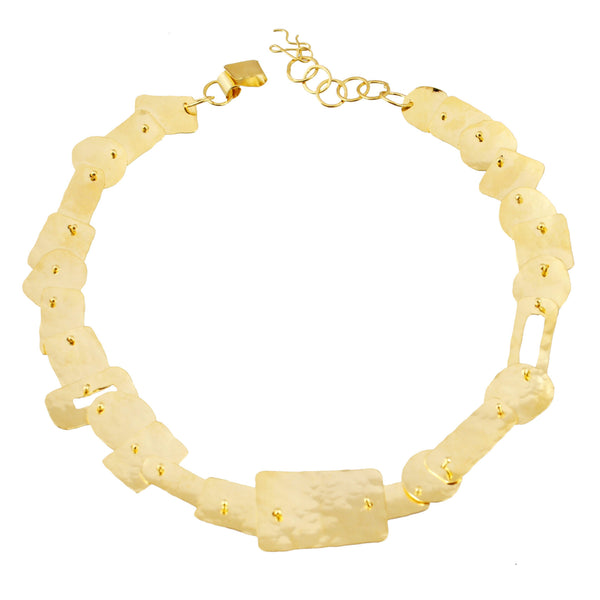 Rectangle Pepita Link Necklace image 0