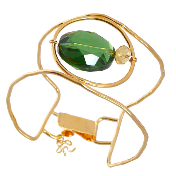 Oval Crystal Cuff image 0