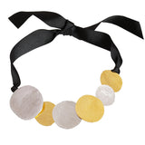 Mixed Disk Necklace image 0