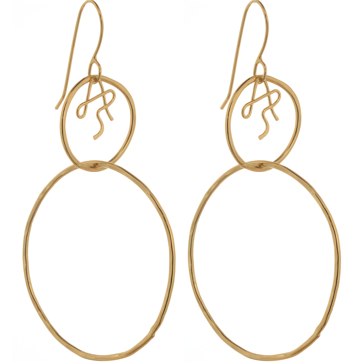 Signature Double Loop Earring image 0