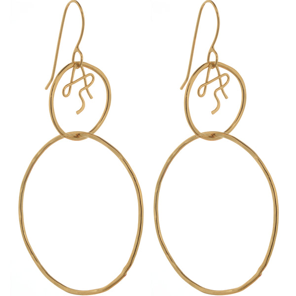 Signature Double Loop Earring image 0