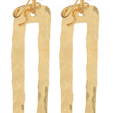 Long Rectangle Earrings image 0