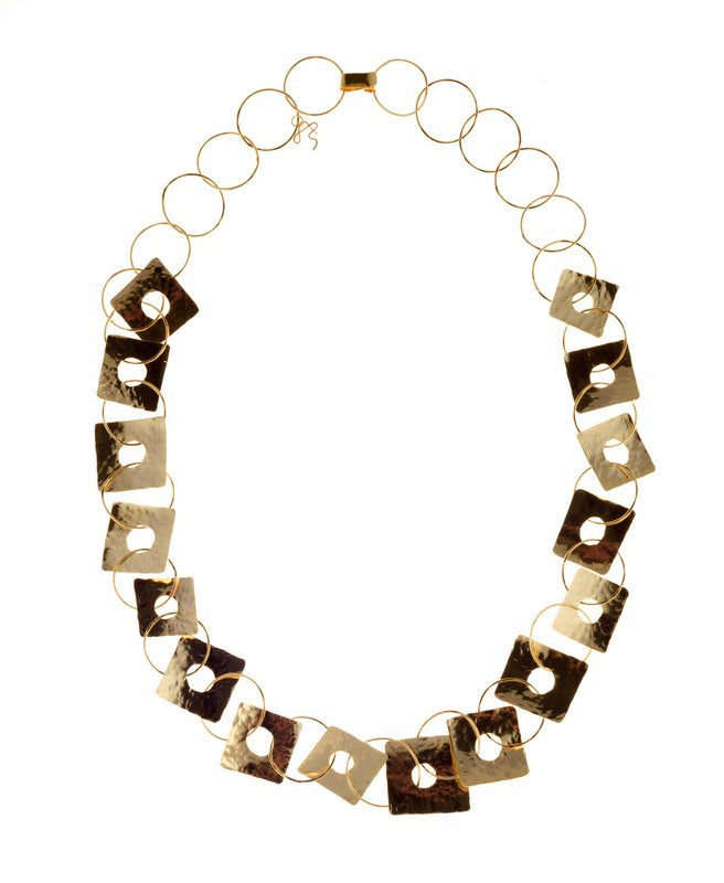 Square Chain Necklace image 0