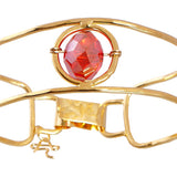 Small Circle Cuff Bracelet image 0