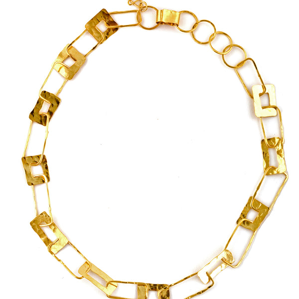 Small Rectangle Necklace image 0