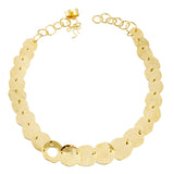 Pepita Link Round Necklace image 0