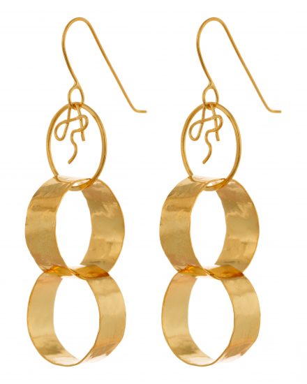 Double Wide Loop Earring image 0