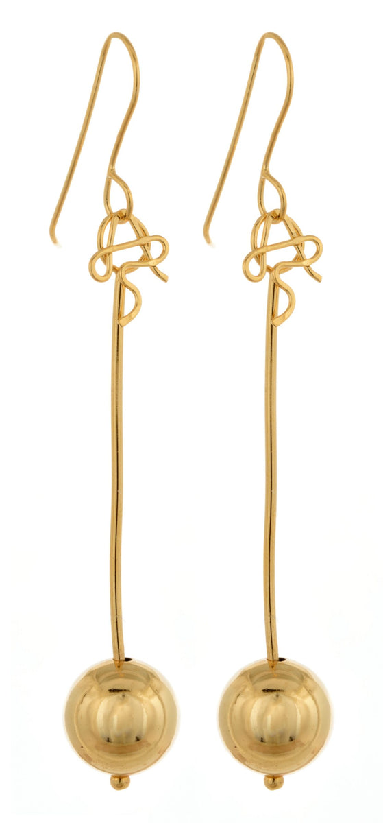 Long Ball Drop Earring image 0