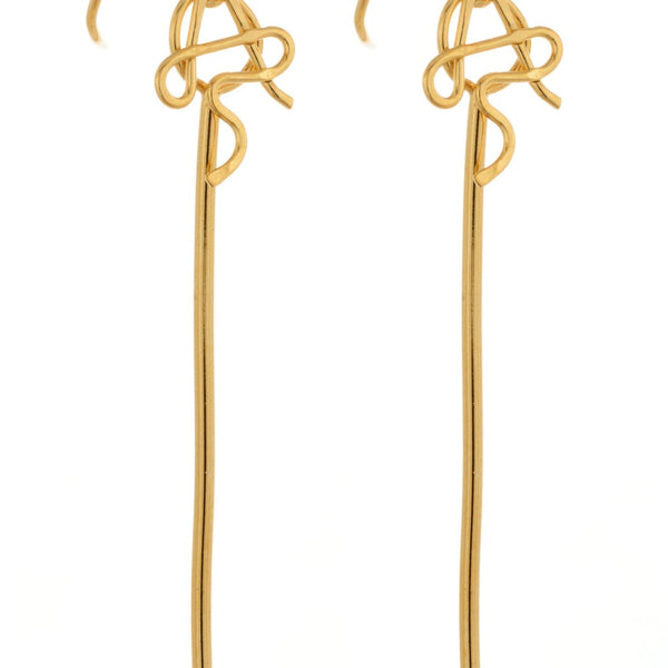 Long Ball Drop Earring image 0