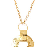 Single Flat Circle Pendant image 0