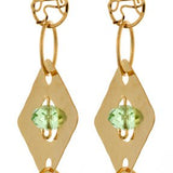 Square Loop & Drop Earring image 0