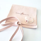 Heart Ring with Birthstone image 0
