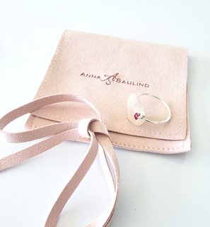 Heart Ring with Birthstone image 0