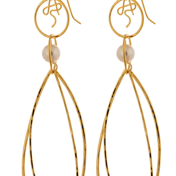 Double Teardrop Earring image 0