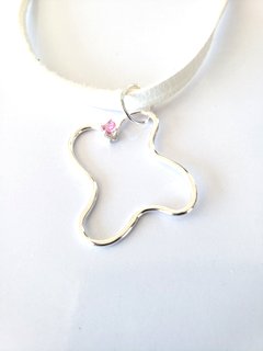 La Farfalla Pendant with Birthstone image 0