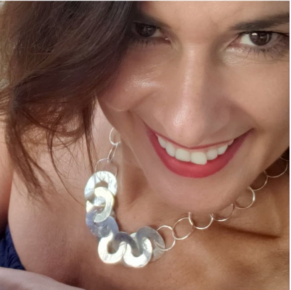 Flat Circle Signature Necklace