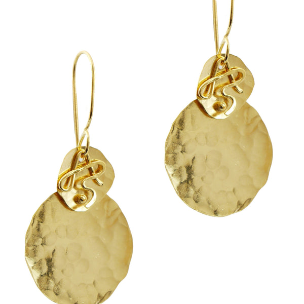 Pepita Disk Earrings image 0