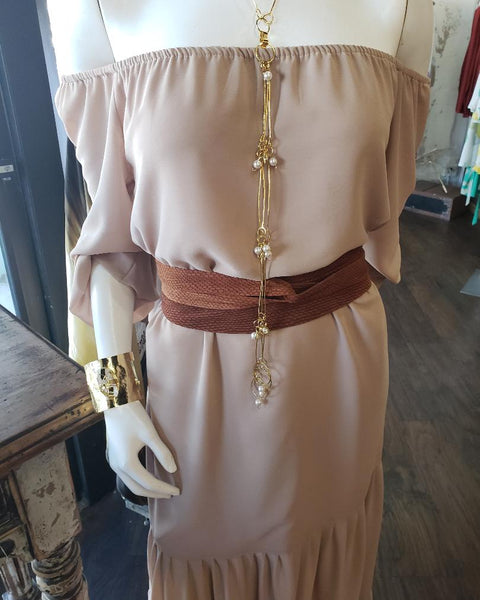 Lariat with Pearls image 0