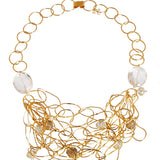 Twisted Chain Cluster Necklace image 0