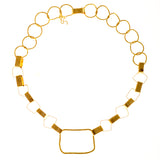 Single Rectangle Necklace image 0