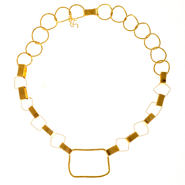 Single Rectangle Necklace image 0